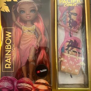 Rainbow High light yellow Pacific coast Harper